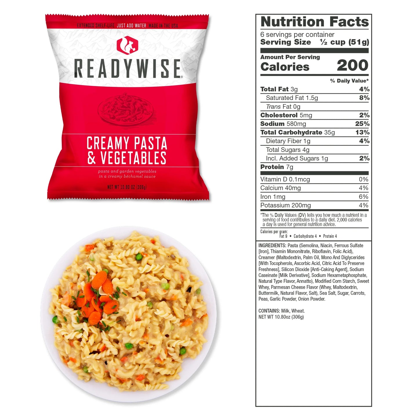 Emergency Food Supply Entrée Bucket (120 Servings) - 25 Year Shelf Life