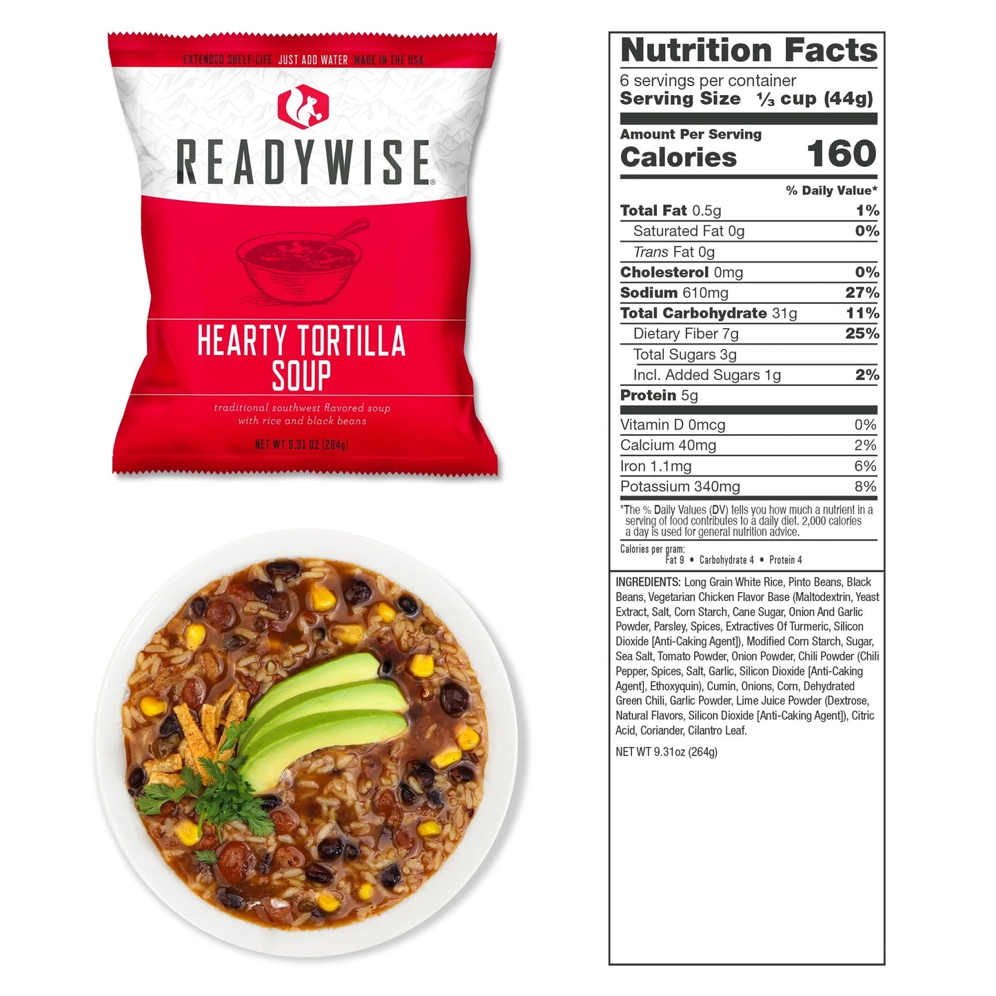 Emergency Food Supply Entrée Bucket (120 Servings) - 25 Year Shelf Life