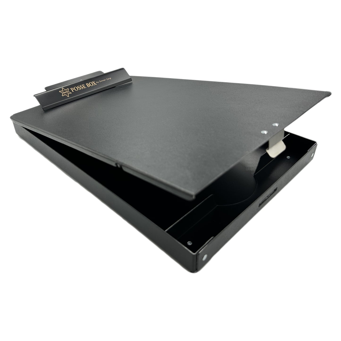 Posse Box Bottom-Opening Single Compartment Clipboard - PJ-32D-BV - 14″ x 9″ x 1″