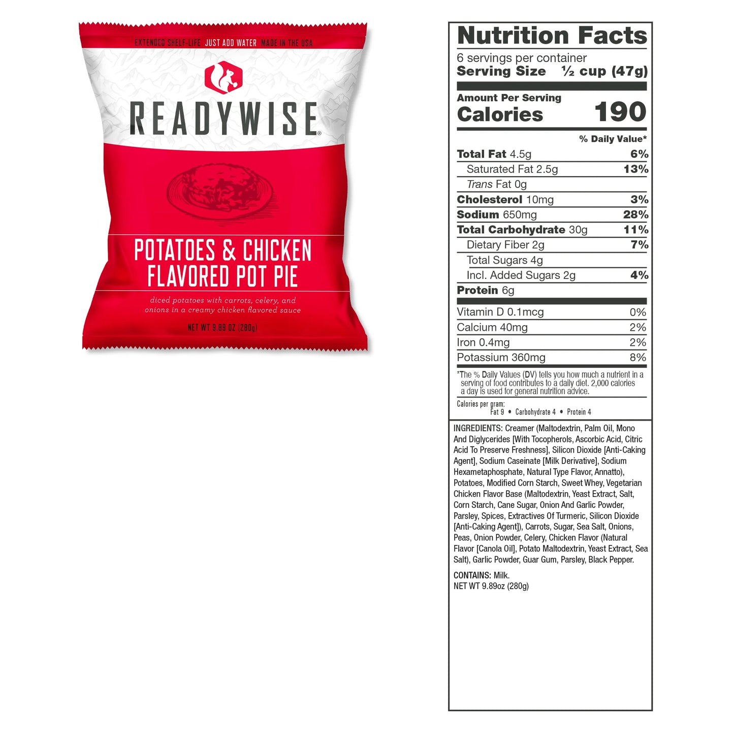 Emergency Food Supply Entrée Bucket (120 Servings) - 25 Year Shelf Life