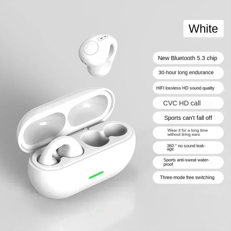 Bone Conduction Bluetooth 5.3 Headphones - Waterproof Sports