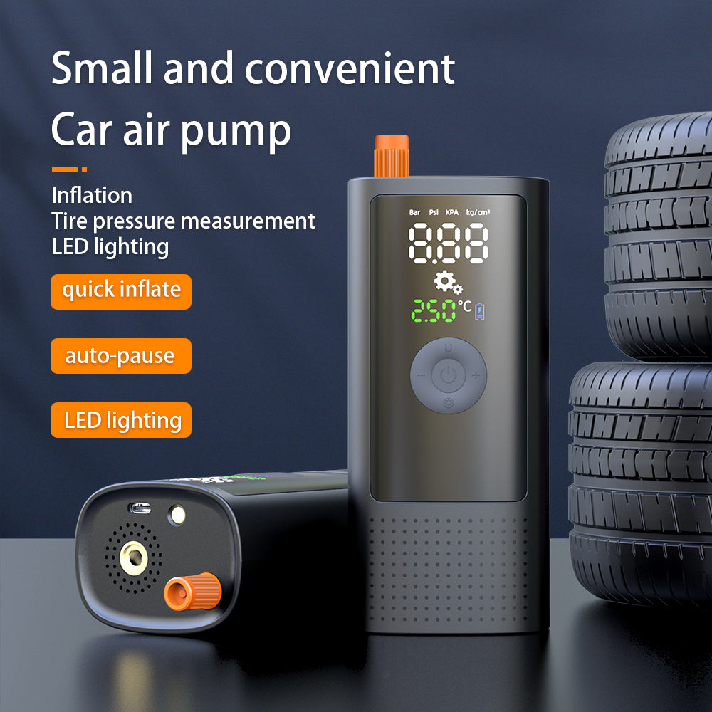 Tire Inflator Portable Air Compressor 150 PSI Digital Gauge