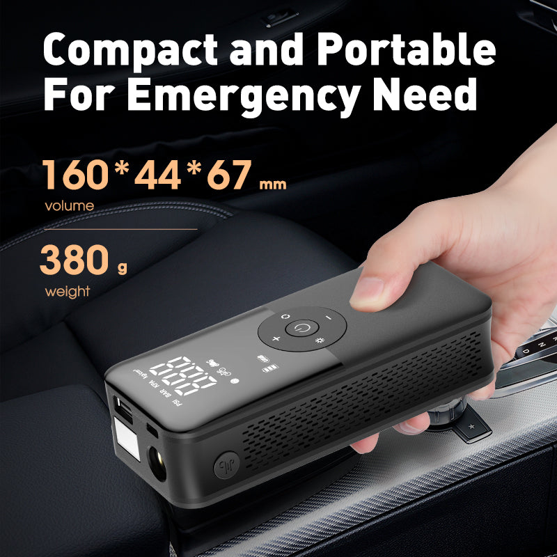 Cordless Tire Inflator: Rechargeable Air Pump
