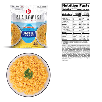 2-Day Emergency Food Supply Adventure Ready Grab Bag (23 Servings) - Up to 15 Years Shelf Life