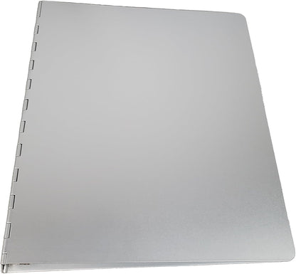 Posse Box 3-Ring, Clear Anodized, 1-inch Binder Storage Organizer (RD-27-CA) - 11-5/8" x 12-1/8" x 3-3/8"