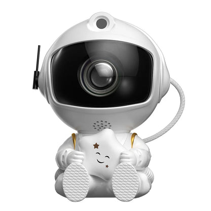 Starry Sky Projector Lamp: Astronaut LED Night Light Gift