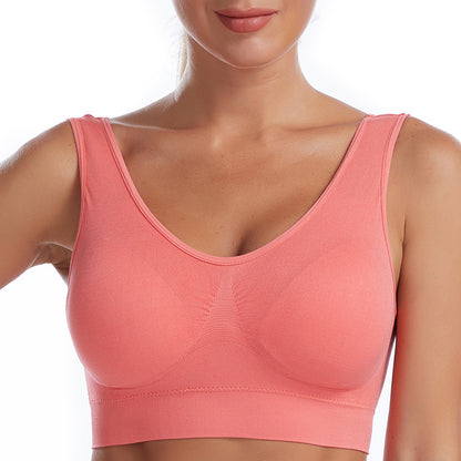 Wireless Plus Size Bra S-7XL - Seamless Yoga Fit