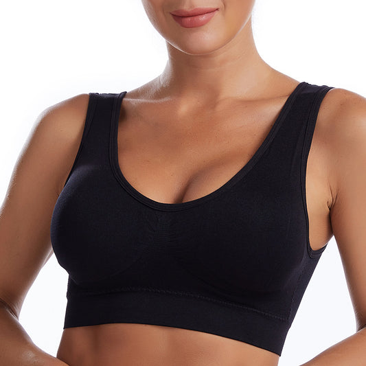 Wireless Plus Size Bra S-7XL - Seamless Yoga Fit