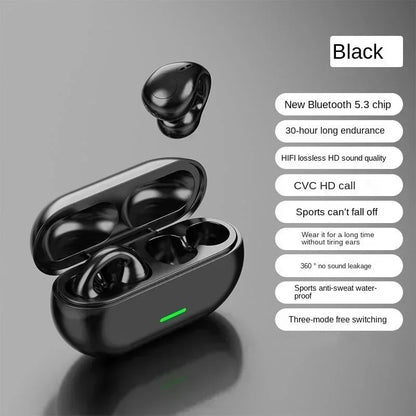Bone Conduction Bluetooth 5.3 Headphones - Waterproof Sports