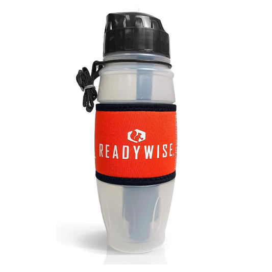 Seychelle Water Filtration Bottle - Hiking, Backpacking and, Camping Water Purifier